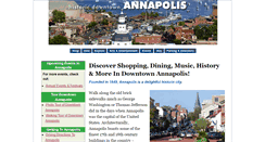 Desktop Screenshot of downtownannapolis.org